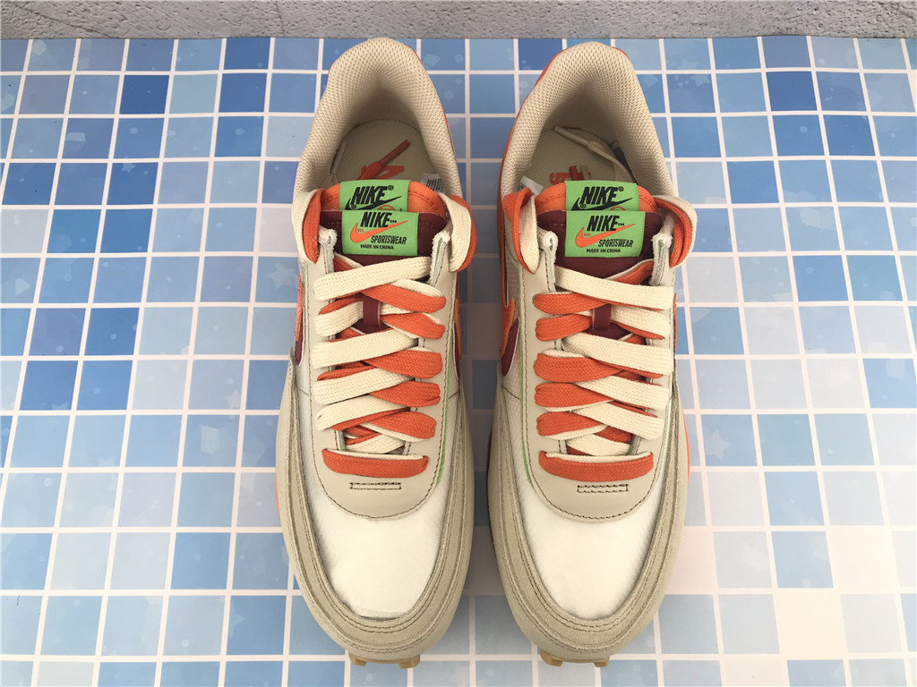 Nike LDWaffle Clot sacai Net Orange Blaze DH1347 100